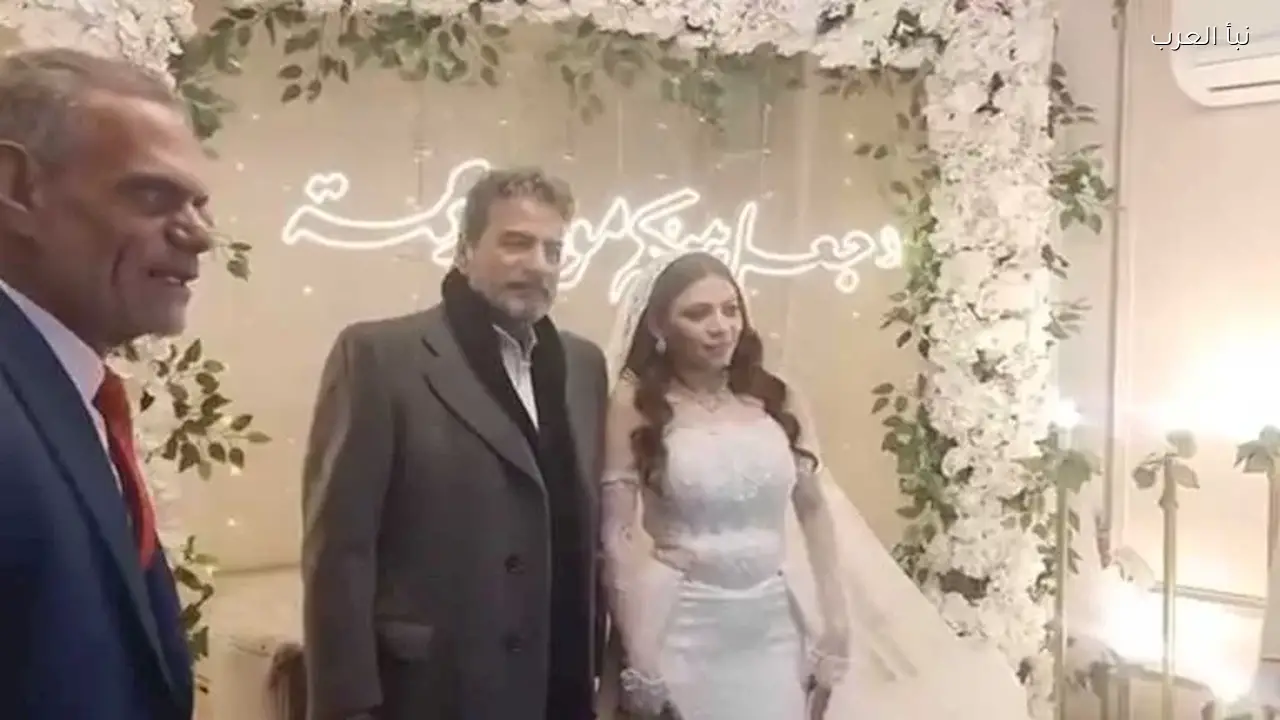 جلال العشري يحتفل بعقد قران ابنته وسط أجواء عائلية