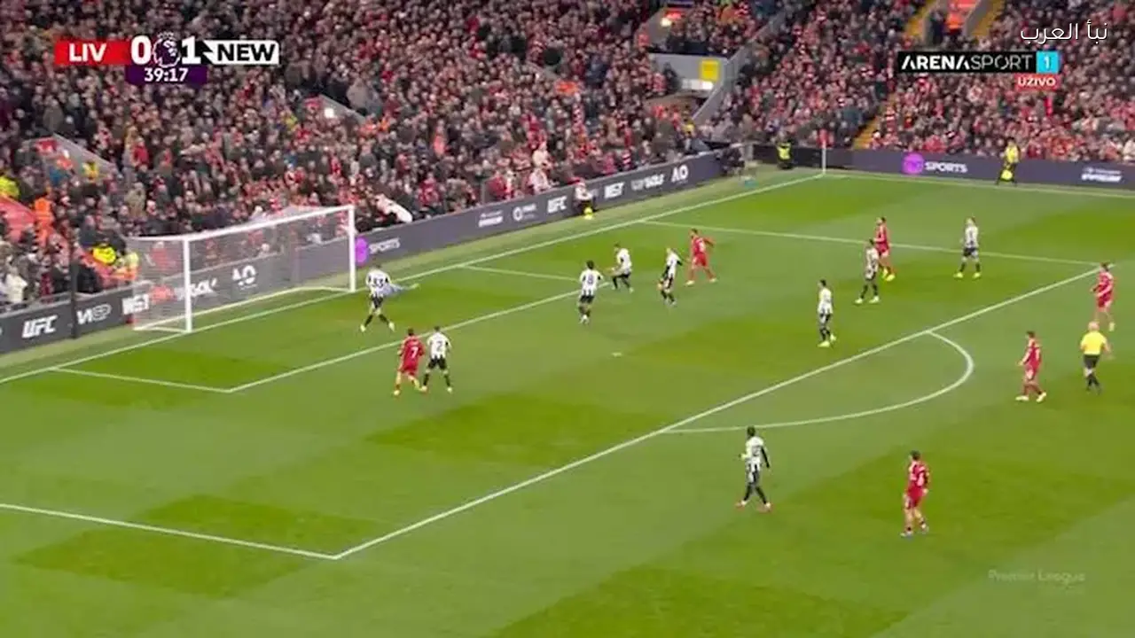 ليفربول يتفوق على نيوكاسل 3-1 في مباراة مثيرة
