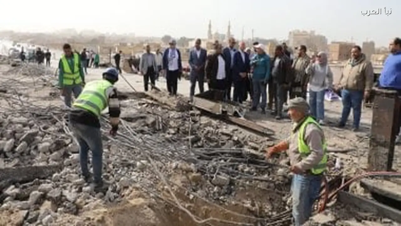 محافظ القاهرة يتابع إزالة كوبرى السيدة عائشة وتطوير المنطقة
