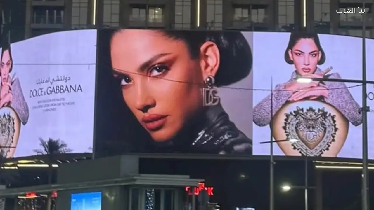 هدى المفتي تتألق في عرض أزياء “دولتشي أند جابانا”