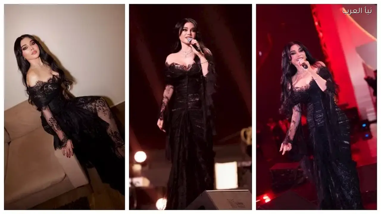 هيفاء وهبي تشارك صورًا من حفلها الغنائي في موسم الرياض بفستان مميز