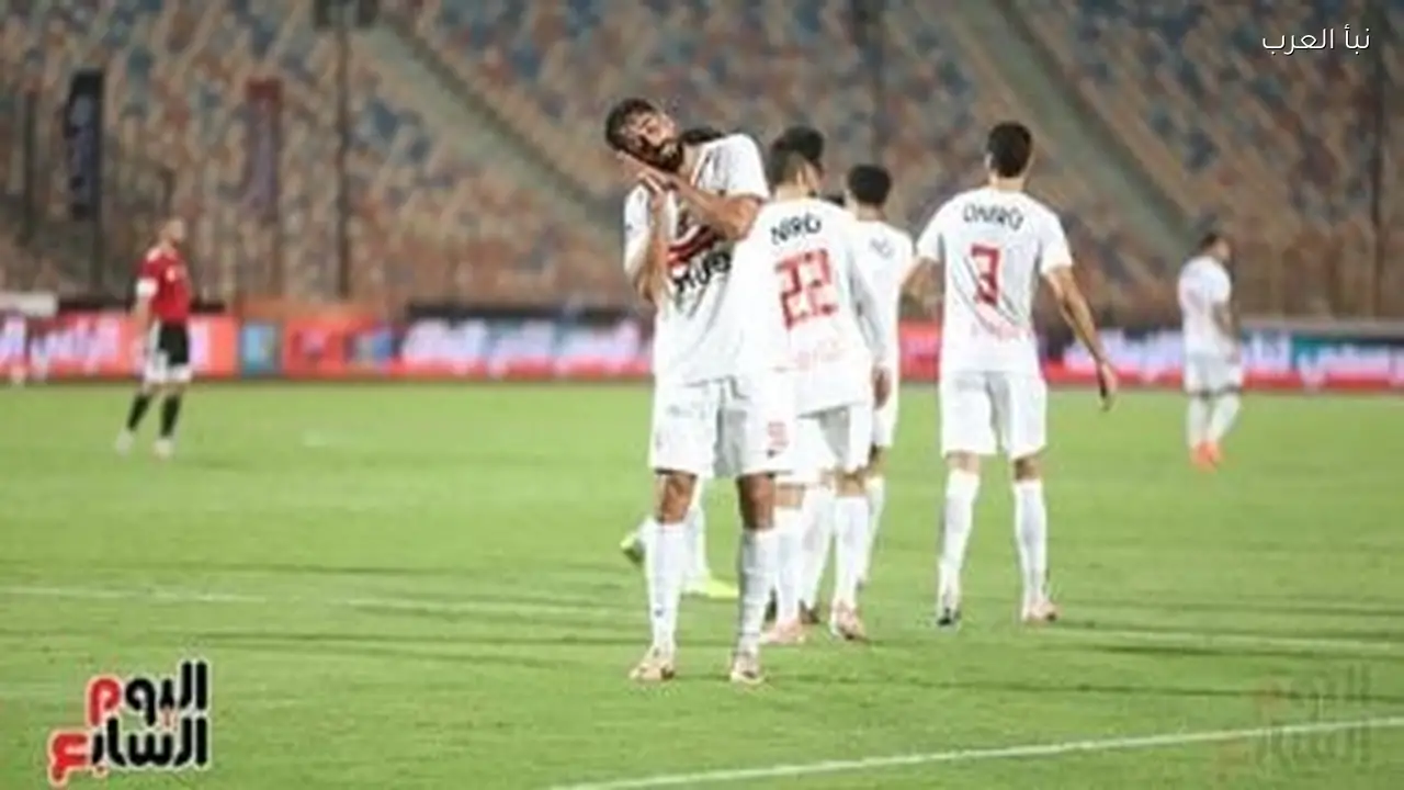 الدباغ يسجل هدف الزمالك الخامس في مرمى كهرباء الإسماعيلية