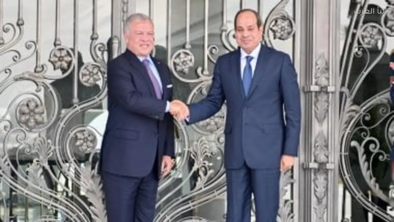 الرئيس السيسي وملك الأردن يؤكدان رفض الانتهاكات ضد الفلسطينيين