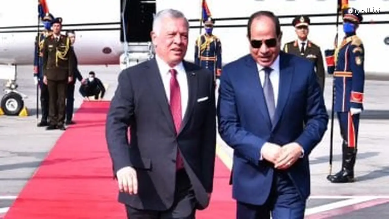الرئيس السيسي وملك الأردن يؤكدان ضرورة خفض التوتر الإقليمي