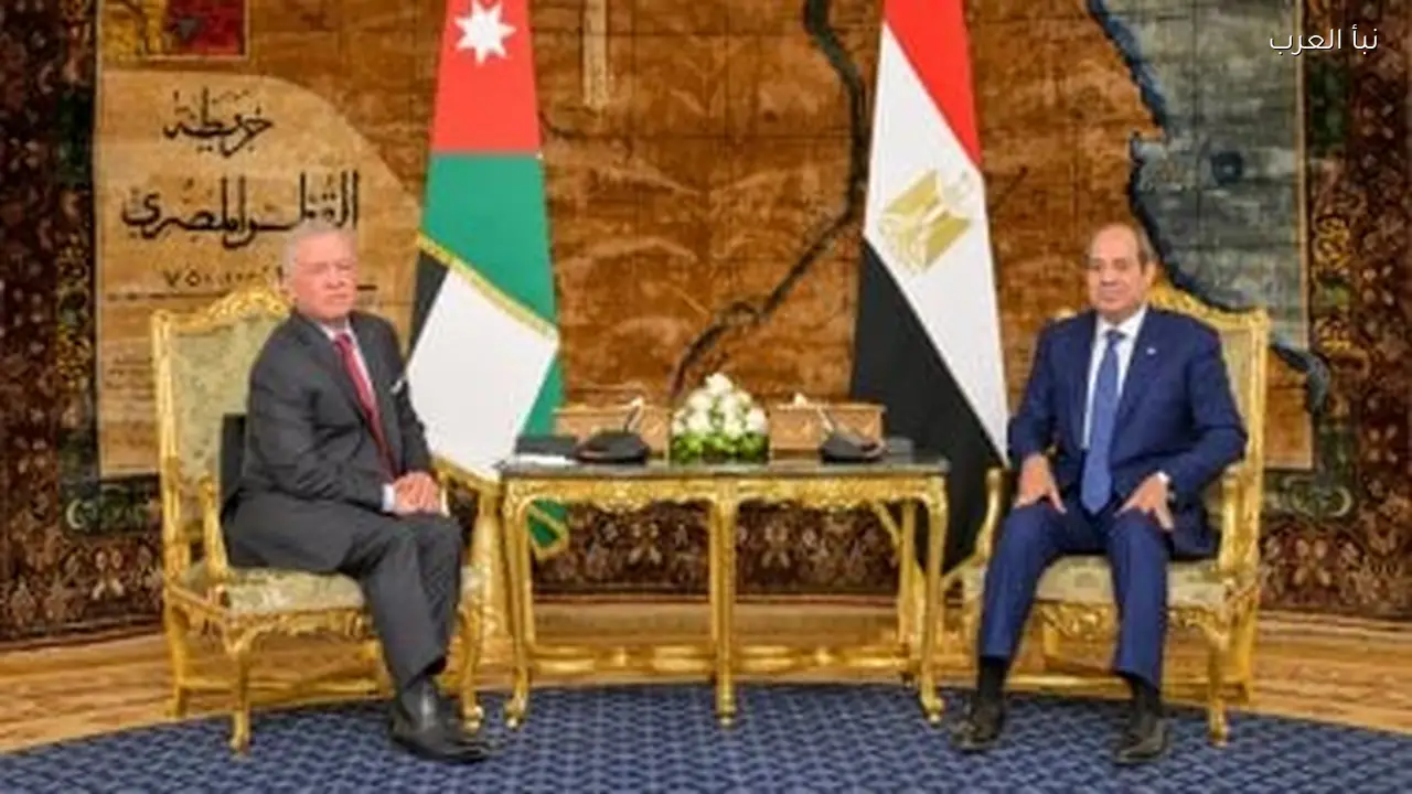الرئيس السيسي وملك الأردن يبحثان قضايا ثنائية في قصر الاتحادية