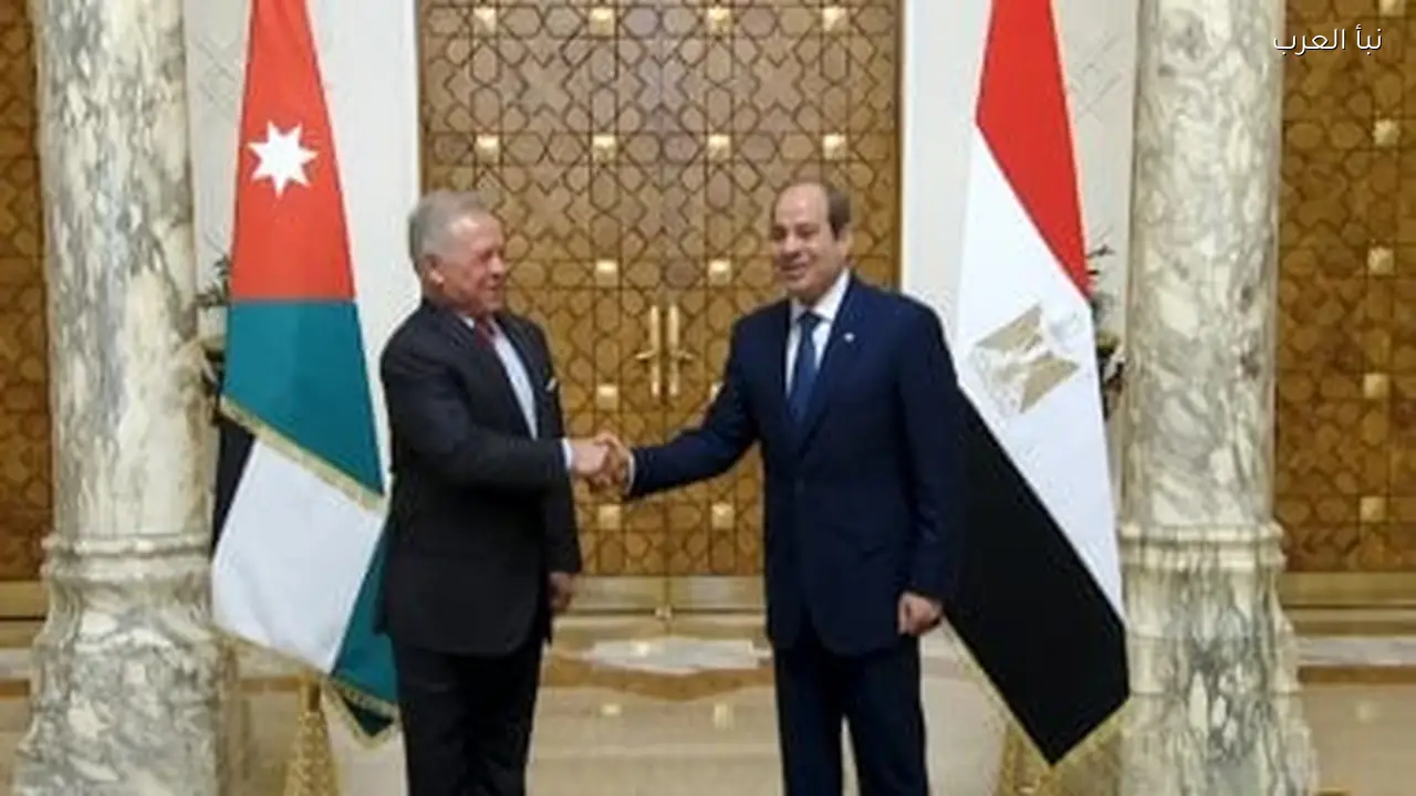 الرئيس السيسي يستقبل ملك الأردن لبحث القضايا المشتركة