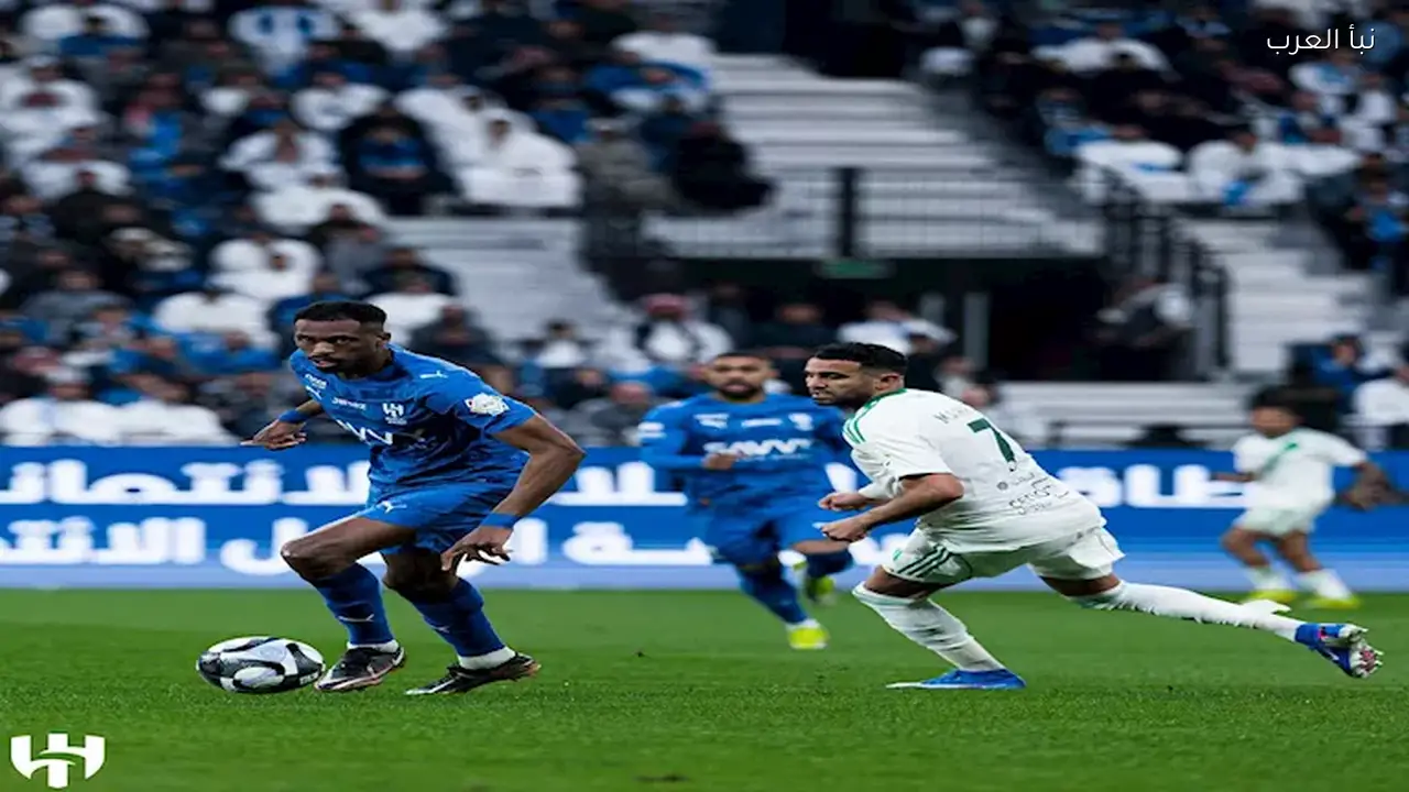 الهلال يتعادل مع الأهلي في الدوري السعودي