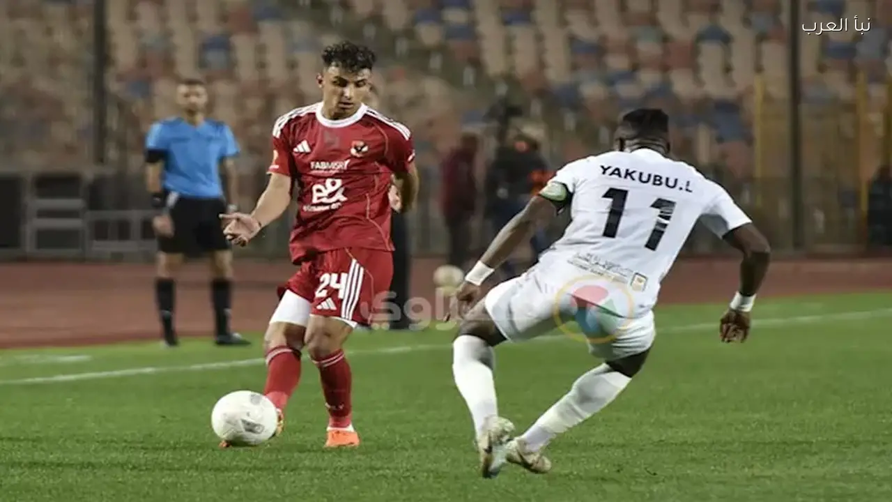 تريزيجيه يسجل هدفه في مرمى البنك الأهلي بالدوري المصري