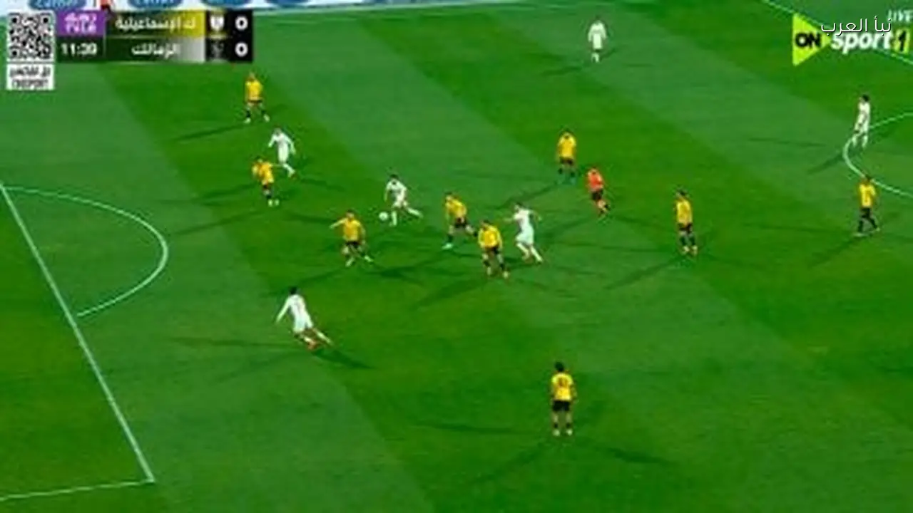 تعادل سلبي في أول 15 دقيقة بين الزمالك وكهرباء الإسماعيلية