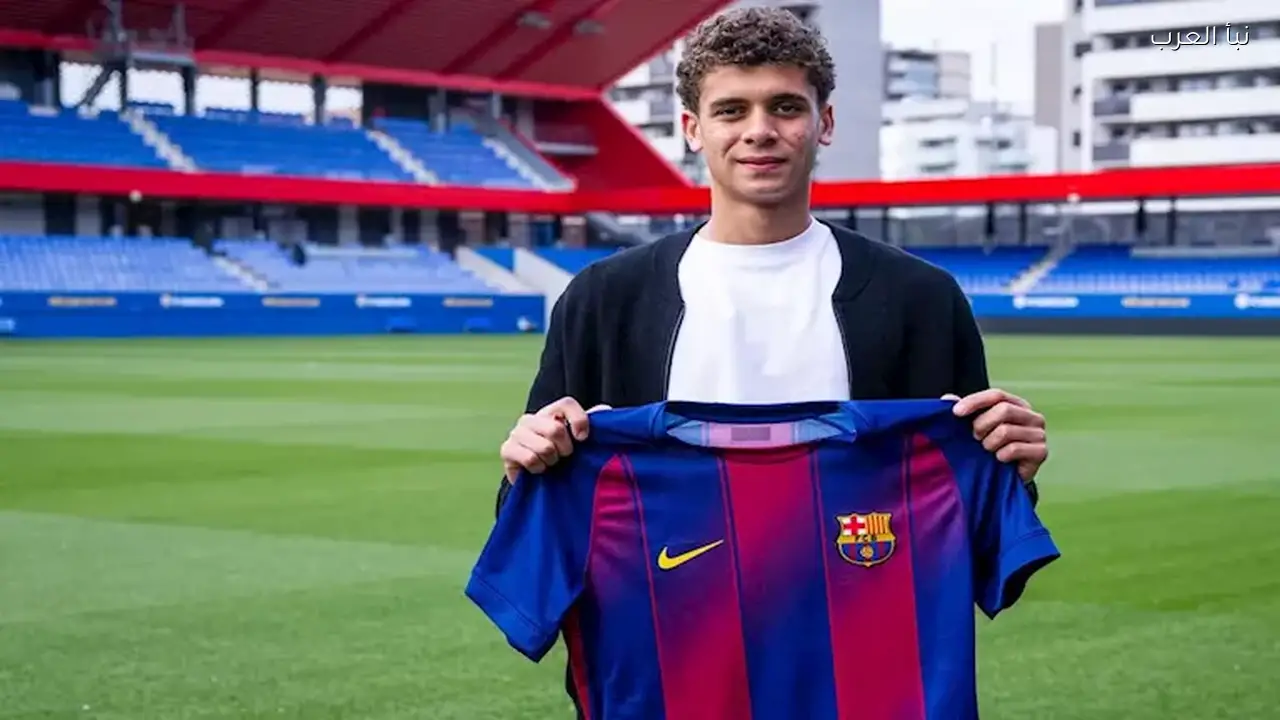 حمزة عبدالكريم يعلق على انضمامه لبرشلونة رسميًا