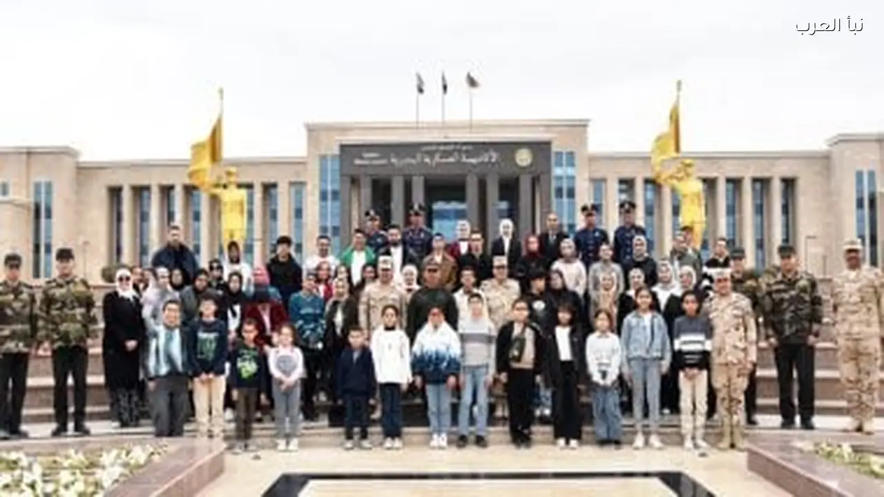 زيارات لأسر الشهداء إلى الأكاديمية العسكرية المصرية من قبل القوات المسلحة