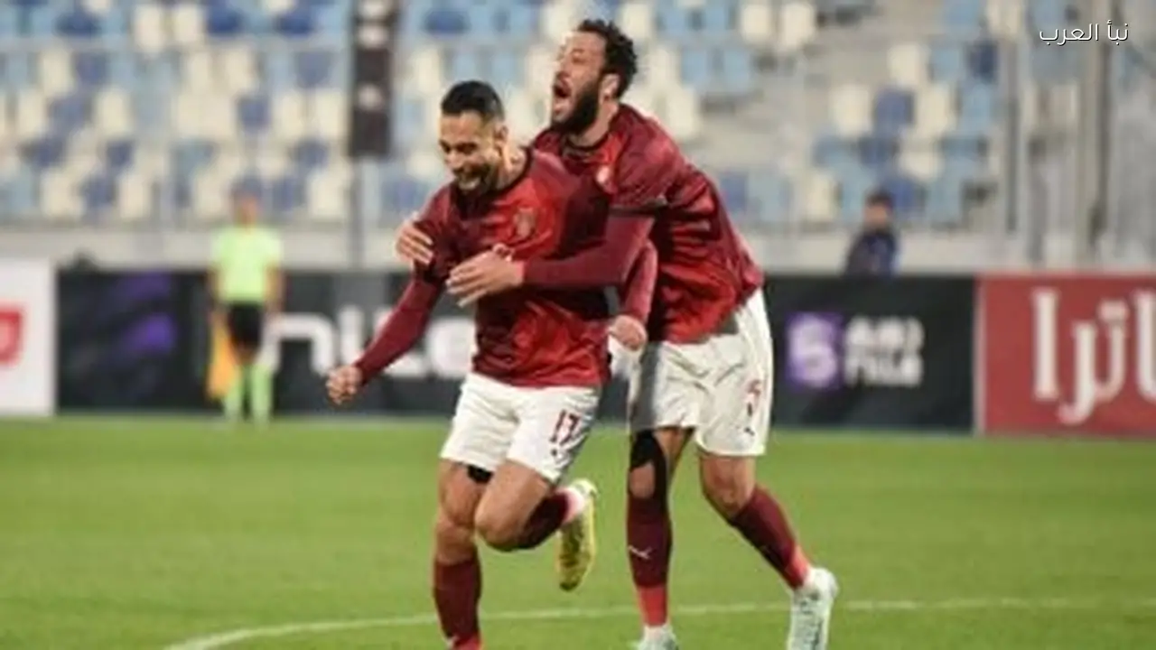 سيراميكا يتقدم 2-1 على غزل المحلة في الشوط الأول