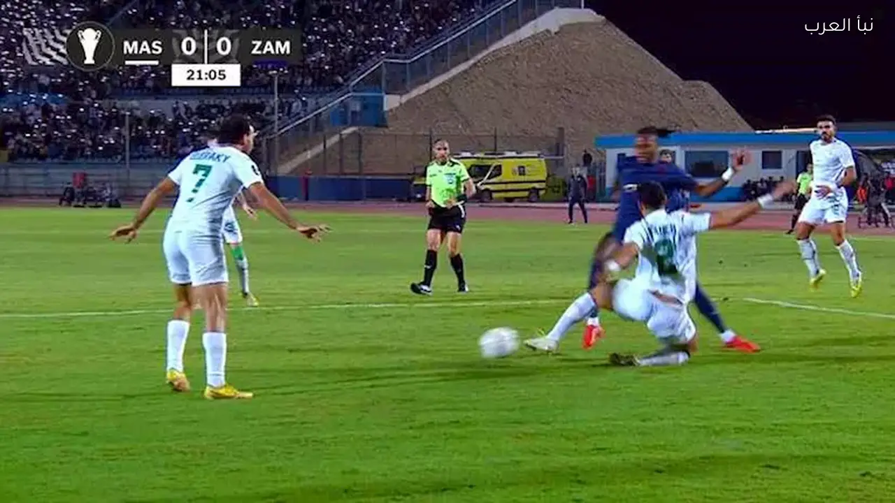 لاعب المصري يكشف تفاصيل إصابته أمام الزمالك بعد بكائه