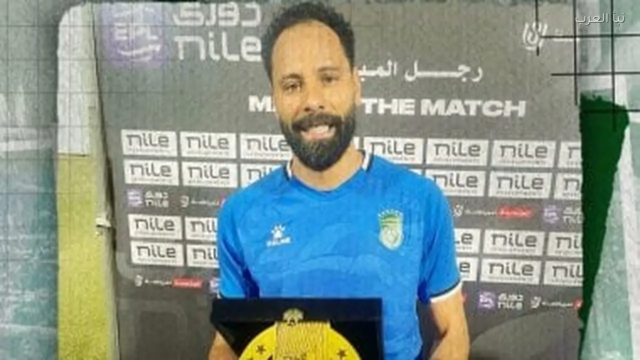 محمود جنش يتألق كأفضل لاعب في مباراة طلائع الجيش والاتحاد السكندري