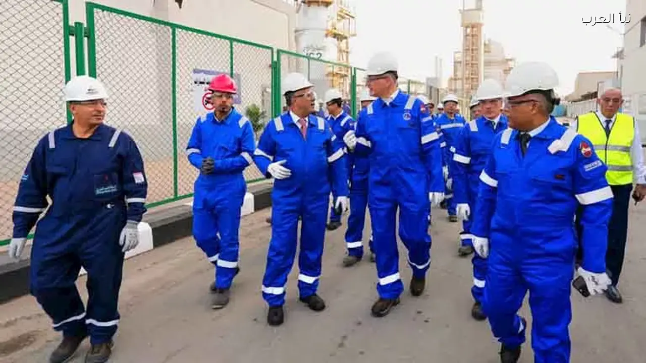 وزير البترول يزور مجمع القاهرة للتكرير في مسطرد